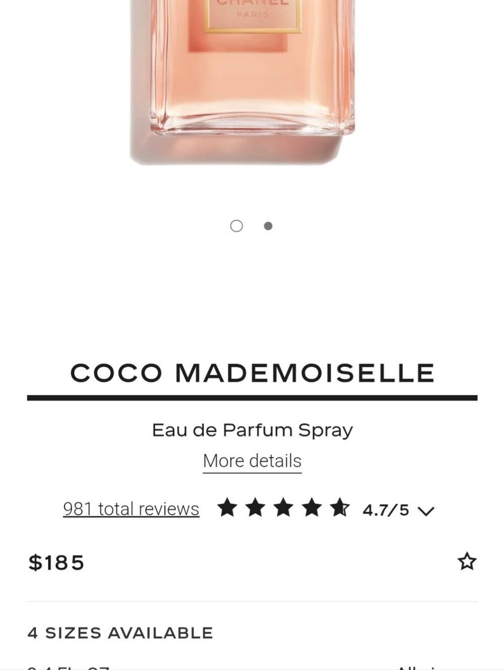 CHANEL Coco Mademoiselle Women’s EDP 100ml 3.4oz - Picture 5 of 5